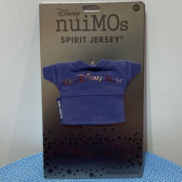 Disney NuiMOs 50th Anniversary Purple Spirit Jersey NWT - Picture 5 of 6